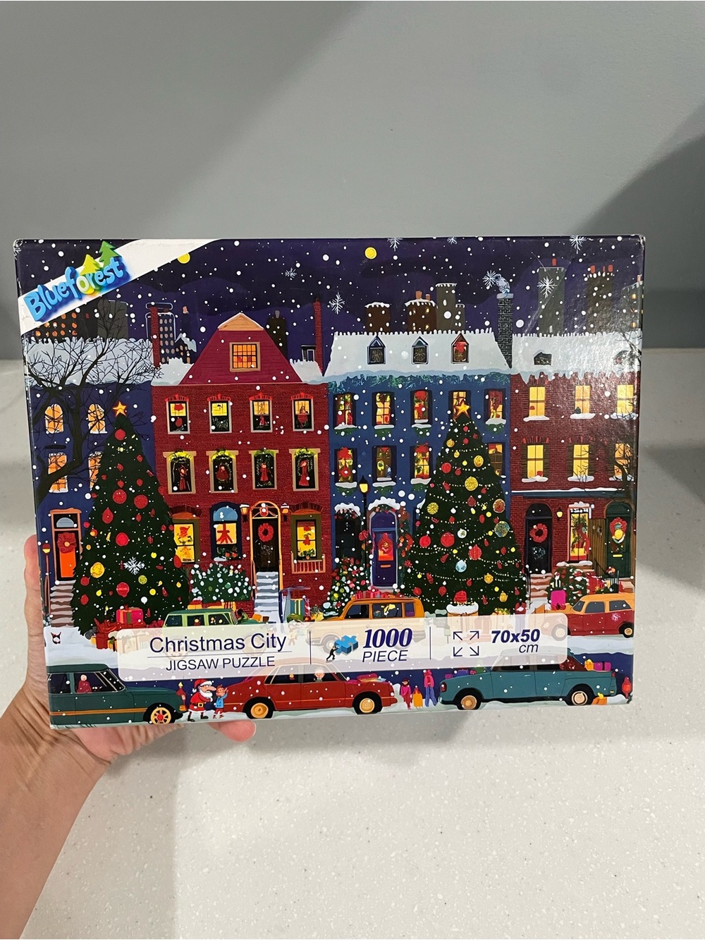 Christmas City - 1000 Piece Jigsaw Puzzle